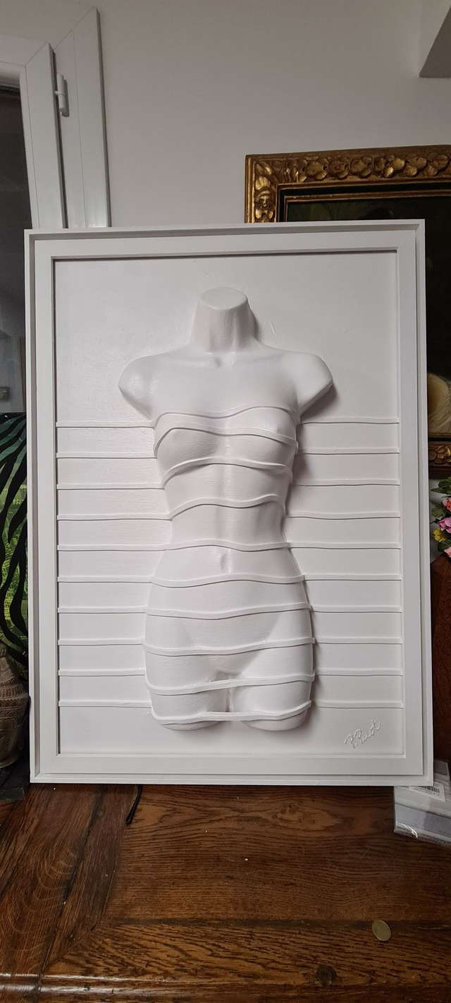 the white woman  - 70x100cm