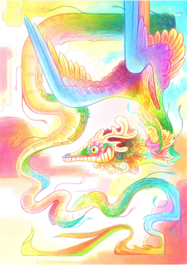 Série créature mythologique - Le Quetzalcoatl