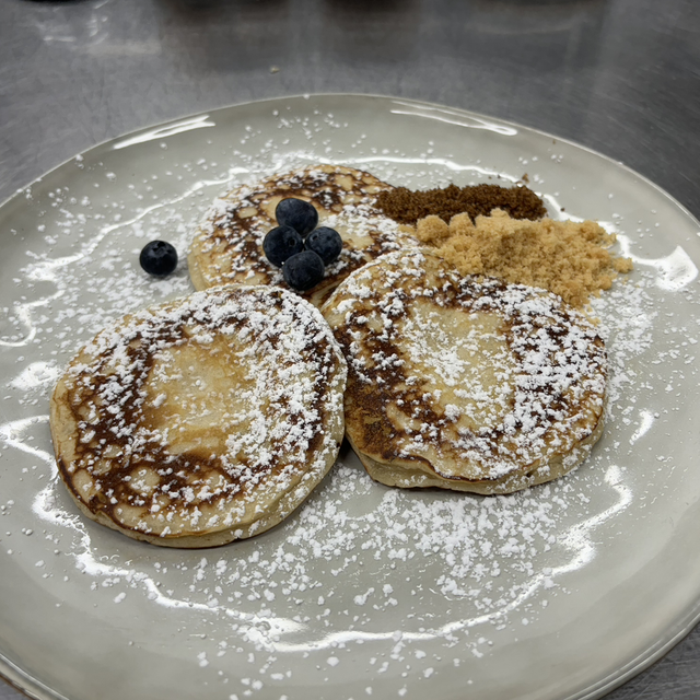 Pannenkoek met suiker