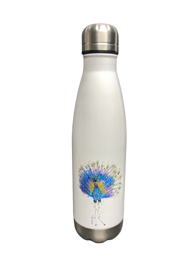 Thermosflasche "Pfau"