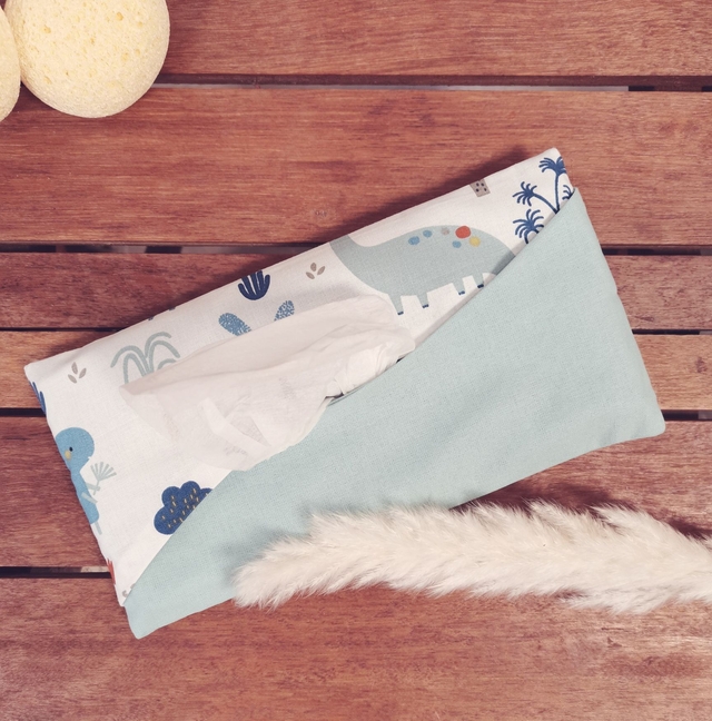 Pochette à lingette Dino