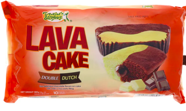 Lemon Square Lava Cake Chocolate 10x40g