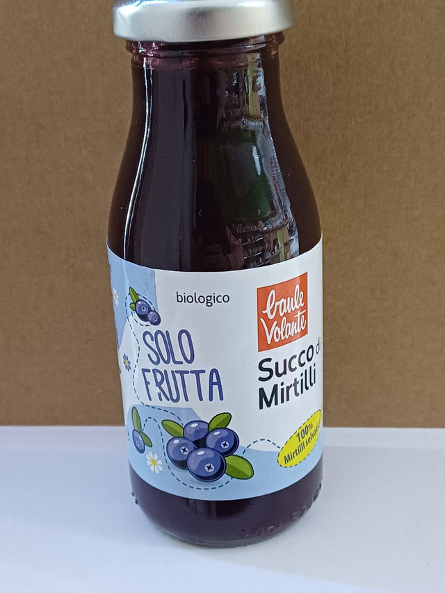 SUCCO PURO MIRTILLO 200 ML BV