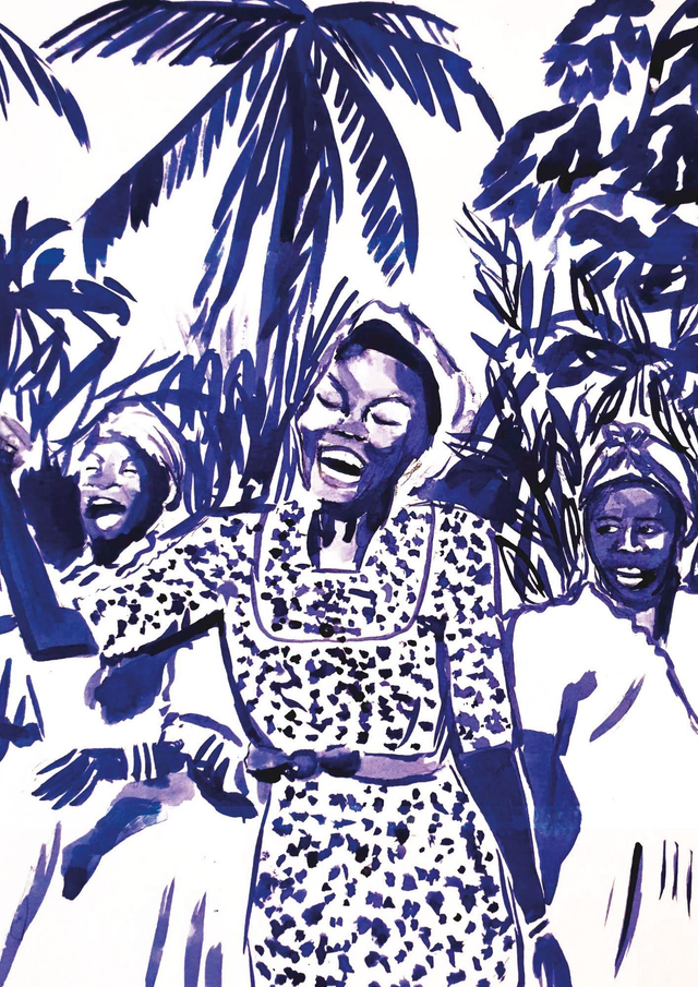 Affiche A4 Femmes qui chantent