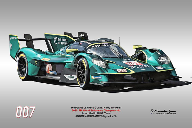 C250507 Aston Martin Valkyrie LMH WEC25 Thor Racing #007 Spa