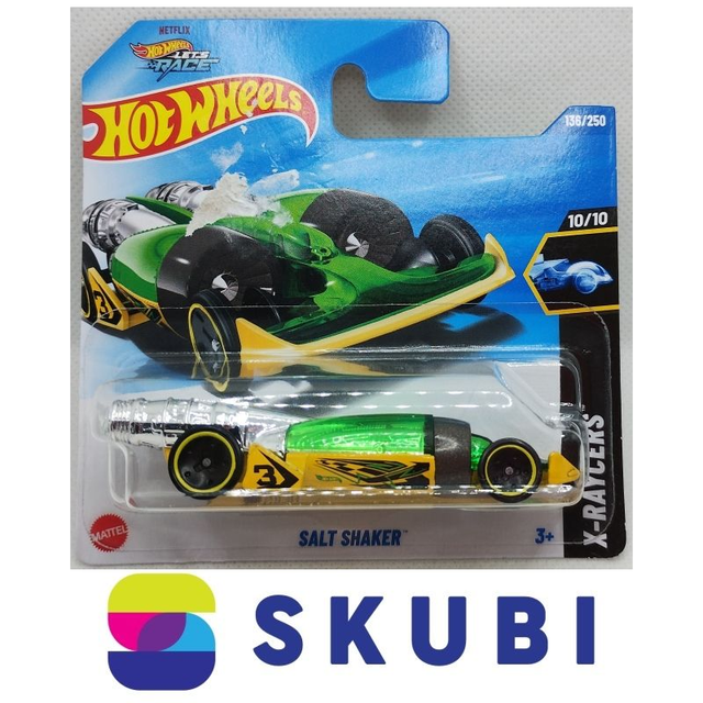 Salt Shaker - Hot Wheels 136/250 - X-Raycers 10/10  Let´s Race