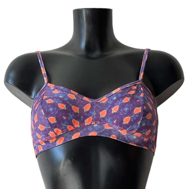 Brassière Confort en imprimé Caju Fractals
