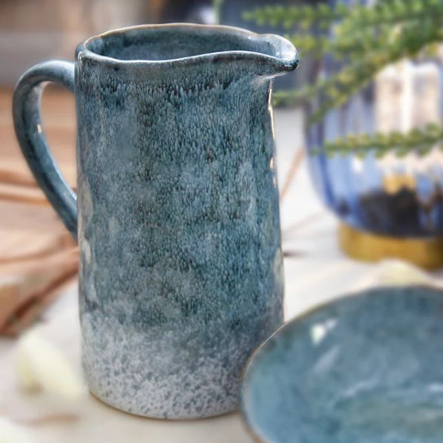 Blue Glaze Jug