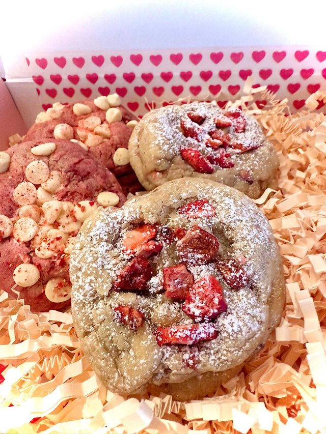 Valentines Luxury Sourdough Cookie Gift Box