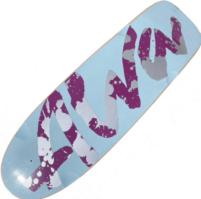 Alva Skates Metallic Rocker - Blue Metallic Flake