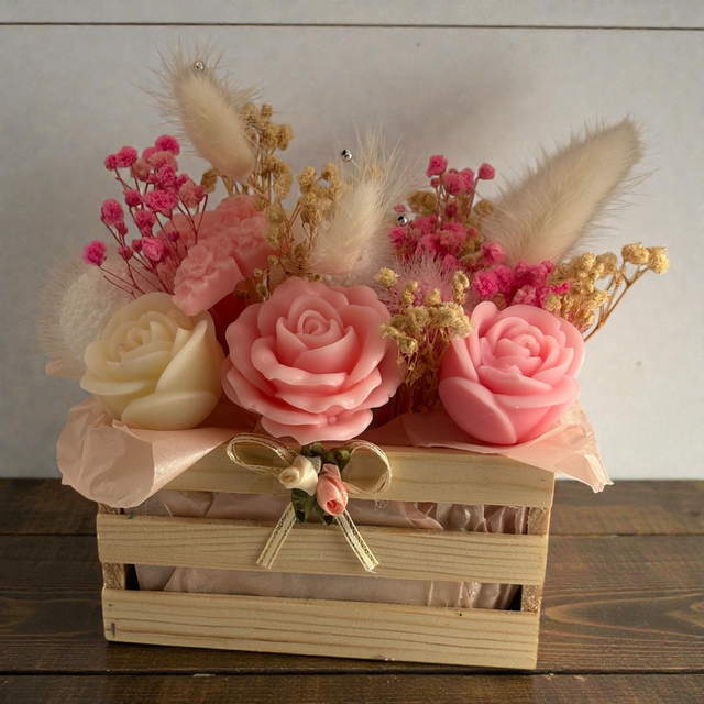 Bouquet parfumé rose