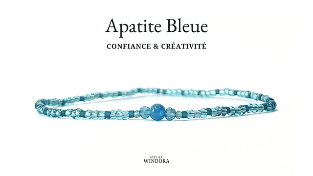 Bracelet | Apatite Bleue - Trio (B)