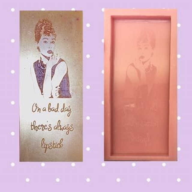 Audrey Hepburn Silicone Mould 