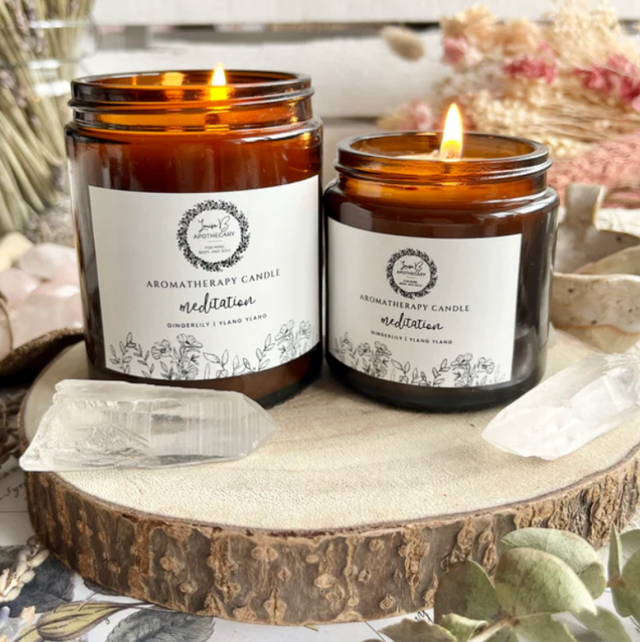 Louisa B Aromatherapy Candle - Meditation