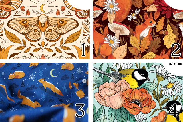 Nœud pour cheveux - Deux tailles