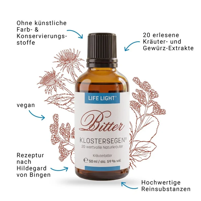 Life Light Klostersegen® Bittertropfen 50ml