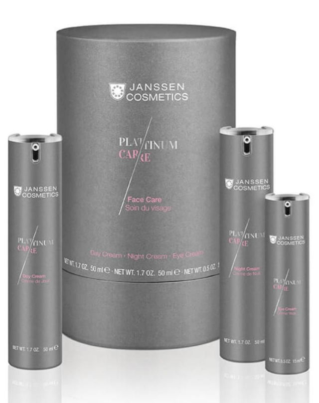 Janssen Cosmetics Platinum Face Care Set- 3 teilig 