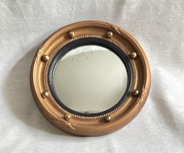 Spiegel gold rund convex maritim England