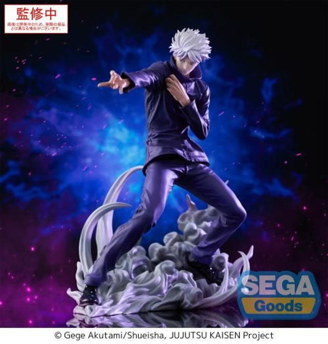 (Preordine consegna prevista 03/2026) - Satoru Gojo "Hollow Purple" - JUJUTSU KAISEN - Figure Luminasta 21cm 🟣🤞