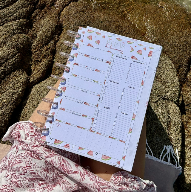 Planning menus de la semaine