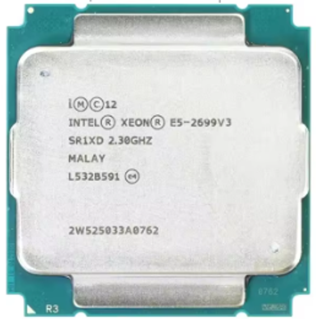 Intel Xeon E5 2699 V3 2.3Ghz Processor met Socket LGA 2011-3