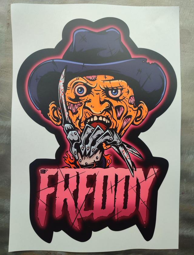 Freddy Big stickers 