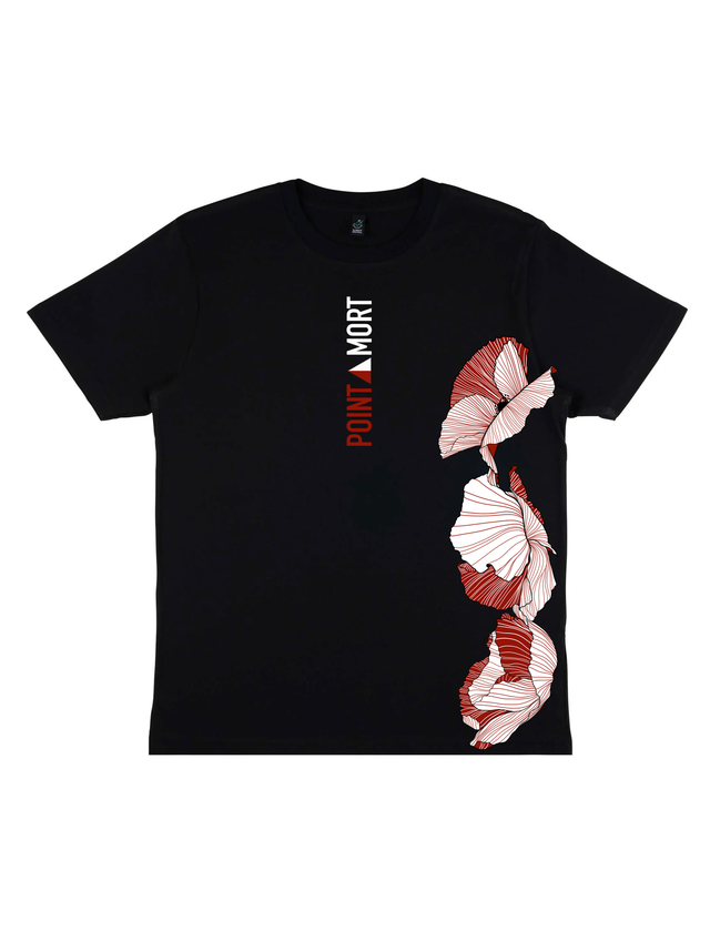 POINT MORT / T-SHIRT LPDNR BLACK (unisex)