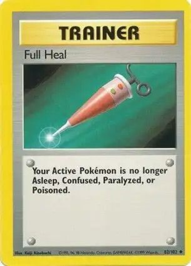 Full Heal - 82/102 (Base Set Unlimited)