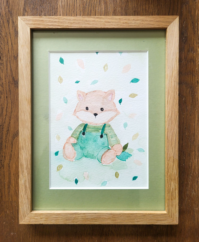 Le petit renard d&#039;automne 