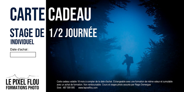 STAGE 1/2 JOURNEE EN INDIVIDUEL