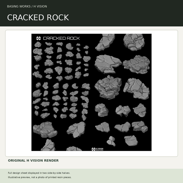 H Vision - Cracked Rock