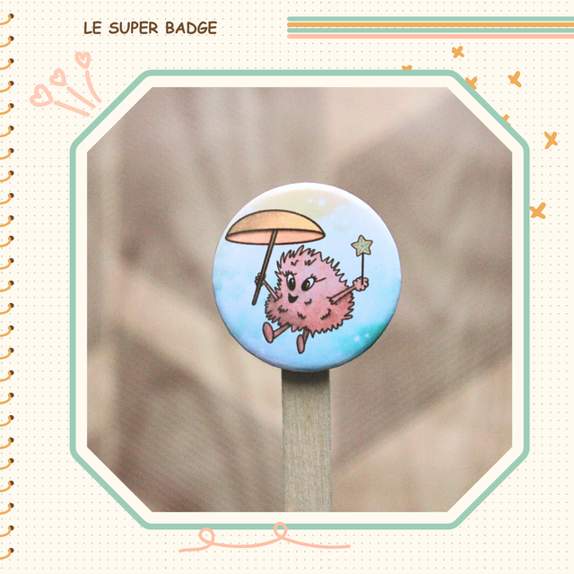 Badge momote volante