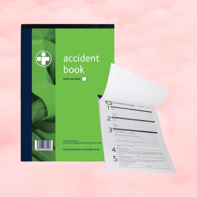 A4 Accident Book