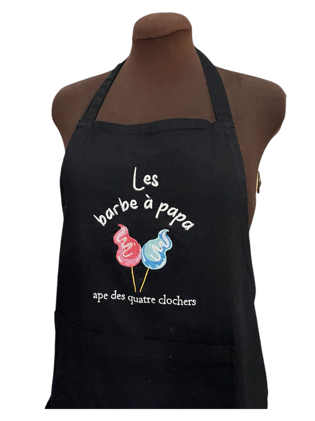 fichier broderie Barbe à papa - Cadre 10x10 / 12 Formats