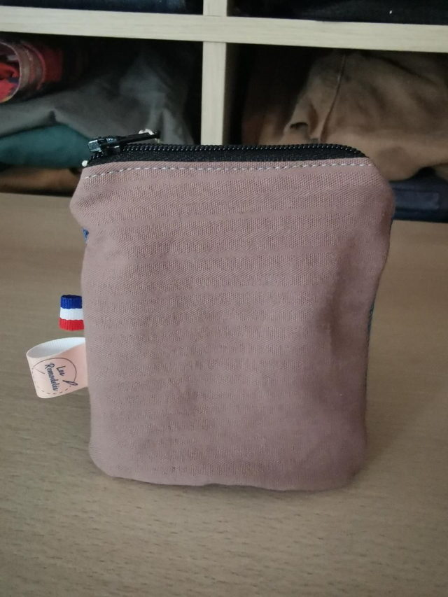 Petite trousse en tissu recyclé