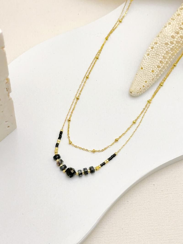 Collier 2 rangs Amaya