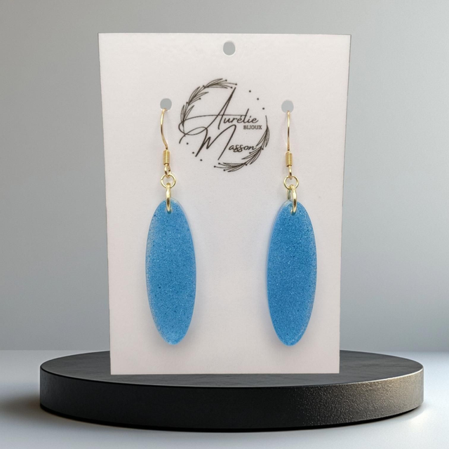 Boucles d'oreilles "Anchusa"