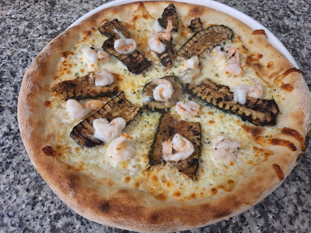 Gamberetti e zucchine