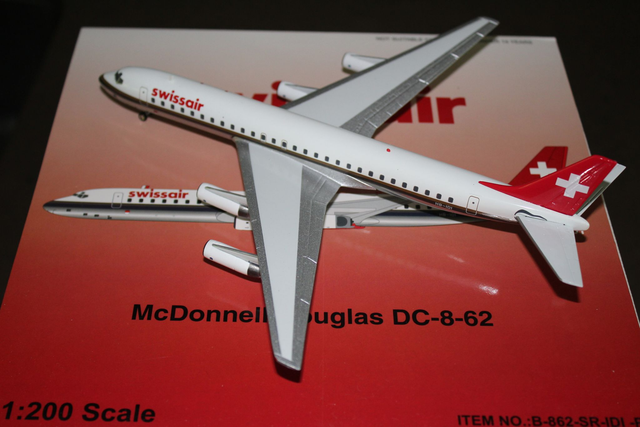  Swissair DC-8-62 (HB-IDI), 1:200 Inflight200