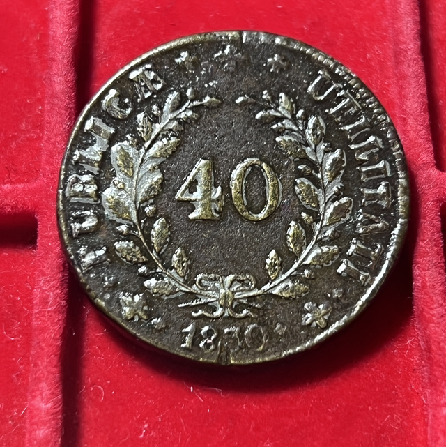 40 Reis 1830 - Portugal