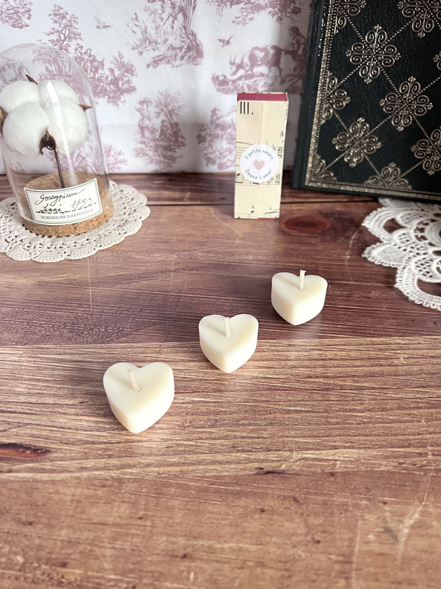 ❤️ Pack de 3 petits coeurs - parfum Douce Lueur