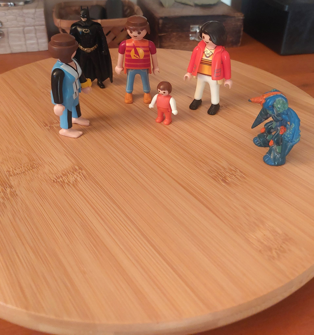 Sesión constelación familiar con muñecos por videoconferencia