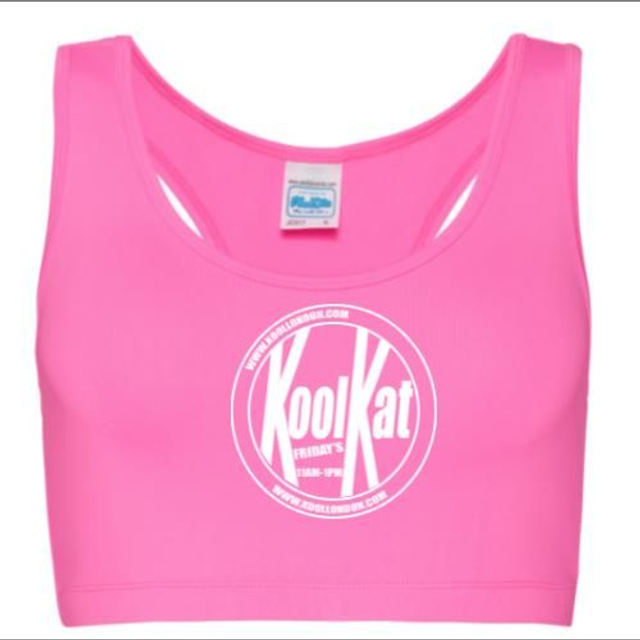KOOL KAT FRIDAYS Sports Crop top