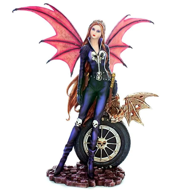 Fée grande - Habit cuir avec roue