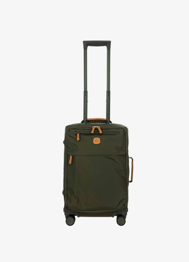 VALISE BRIC'S XCOLLECTION CABINE 55CM NYLON OLIVE
