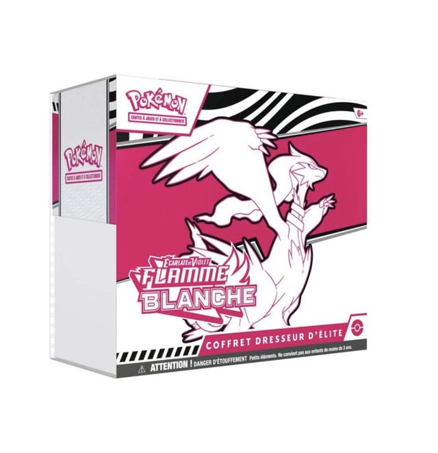 ETB Coffret Dresseur d&#039;Elite - EV10.5 Ecarlate et Violet - Flamme Blanche🇫🇷