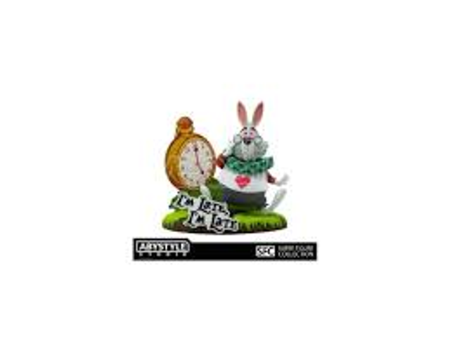 Bianconiglio (White Rabbit) - Disney - ABystyle Figurine 10cm ⏱️🎩