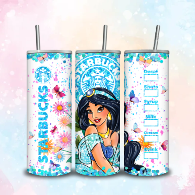 Tumbler Starbuck Paillettes Jasmine