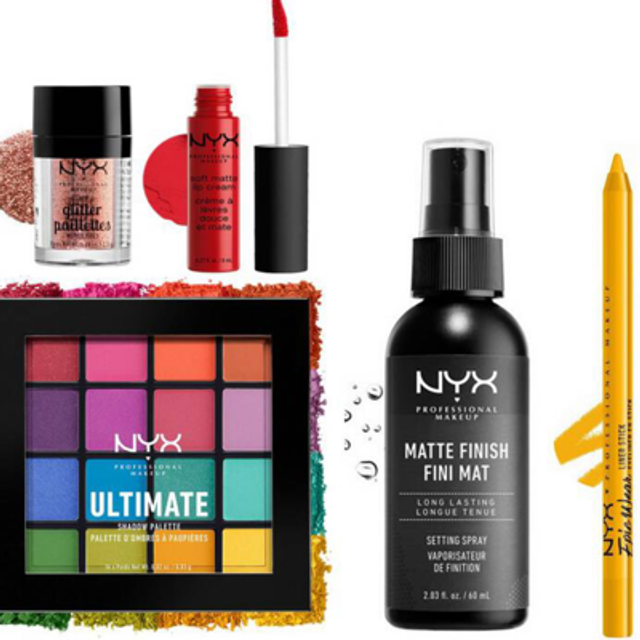 COFFRET ROUTINE RAINBOW BY NYX