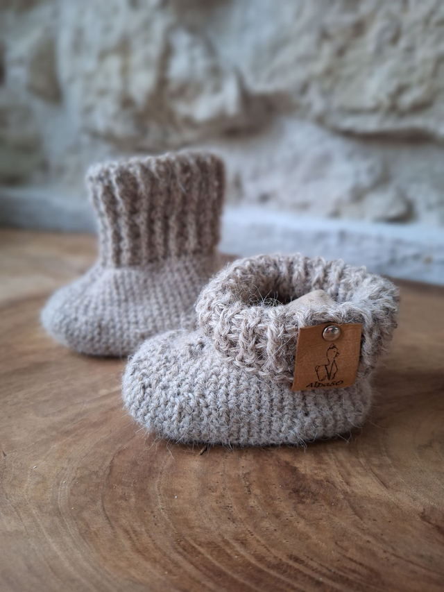 Chausson bébé ficelle - collection élégance